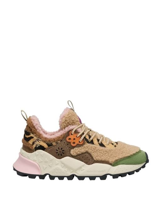 kotetsu woman suede/pony air/teddy FLOWER MOUNTAIN | 001-2017822-11.MULTICOLOR